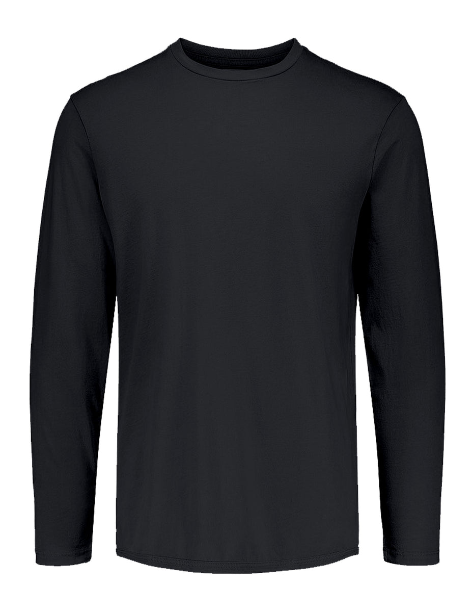 Savage Gear T-Shirt Signature Logo Long Sleeve T-Shirt Black Caviar XL -  Muziker